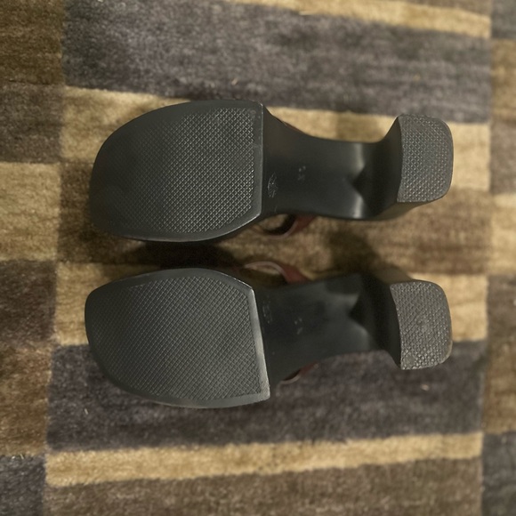 VINTAGE 90s Chunky Heels - Picture 13 of 16